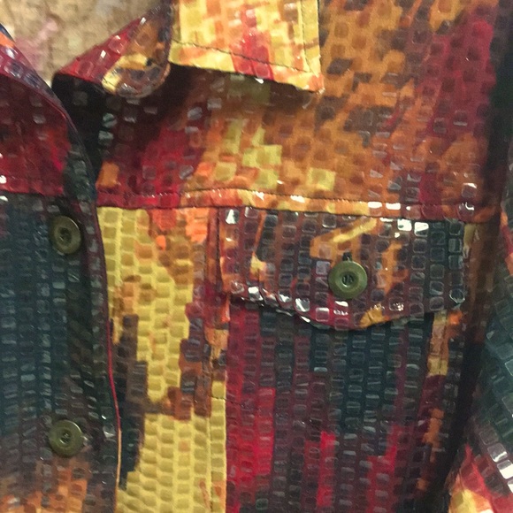 SEQUIN ANIMAL PRINT JACKET - Picture 4 of 8